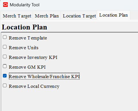 Location Plan Module