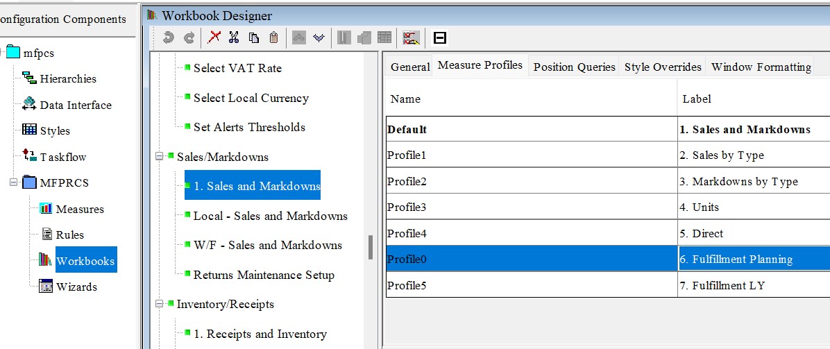 Verify that No Specific Profile Exists