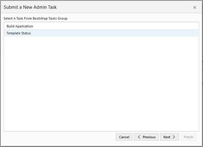 Select Options for non-GA App Build Select Options for non-GA App Build