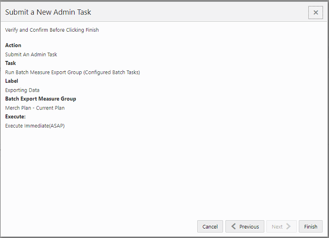 This figure shows the Confirm Action window.