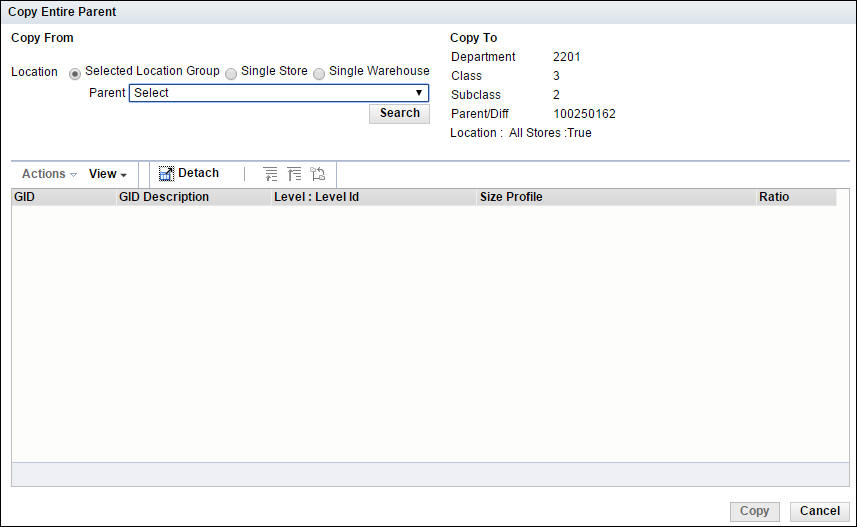 Copy entire parent window