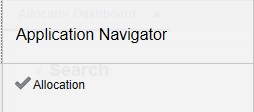 Application Navigator Application Navigator