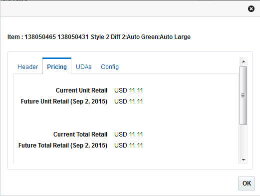 Item window Item window