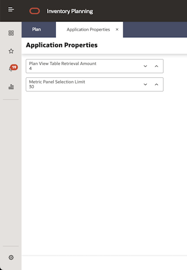 IPO-IP Application Properties