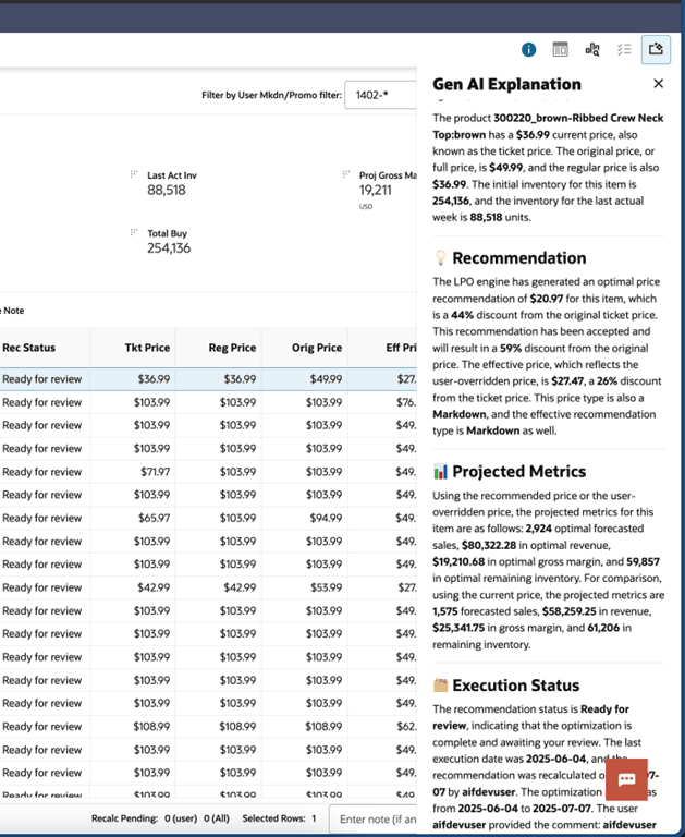 LPO GenAI Explainability LPO GenAI Explainability