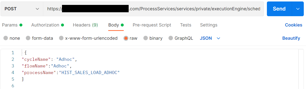 Execute Ad Hoc Processes — Body