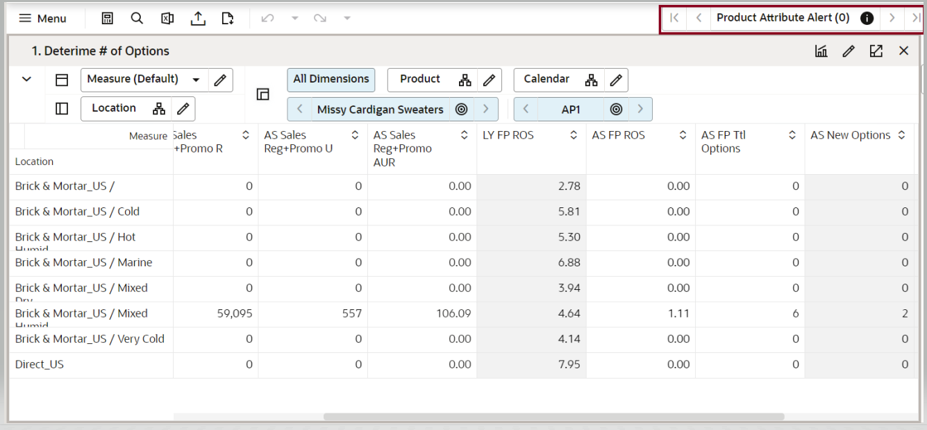 Alert Navigation Alert Navigation