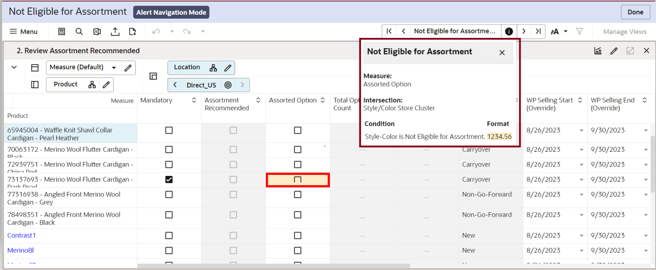 Alert Intersections Alert Intersections