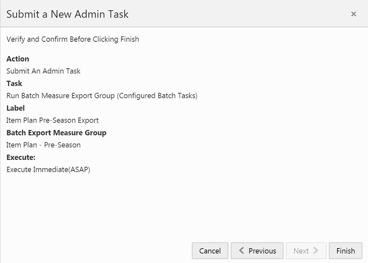 This figure shows the Confirm Action window.