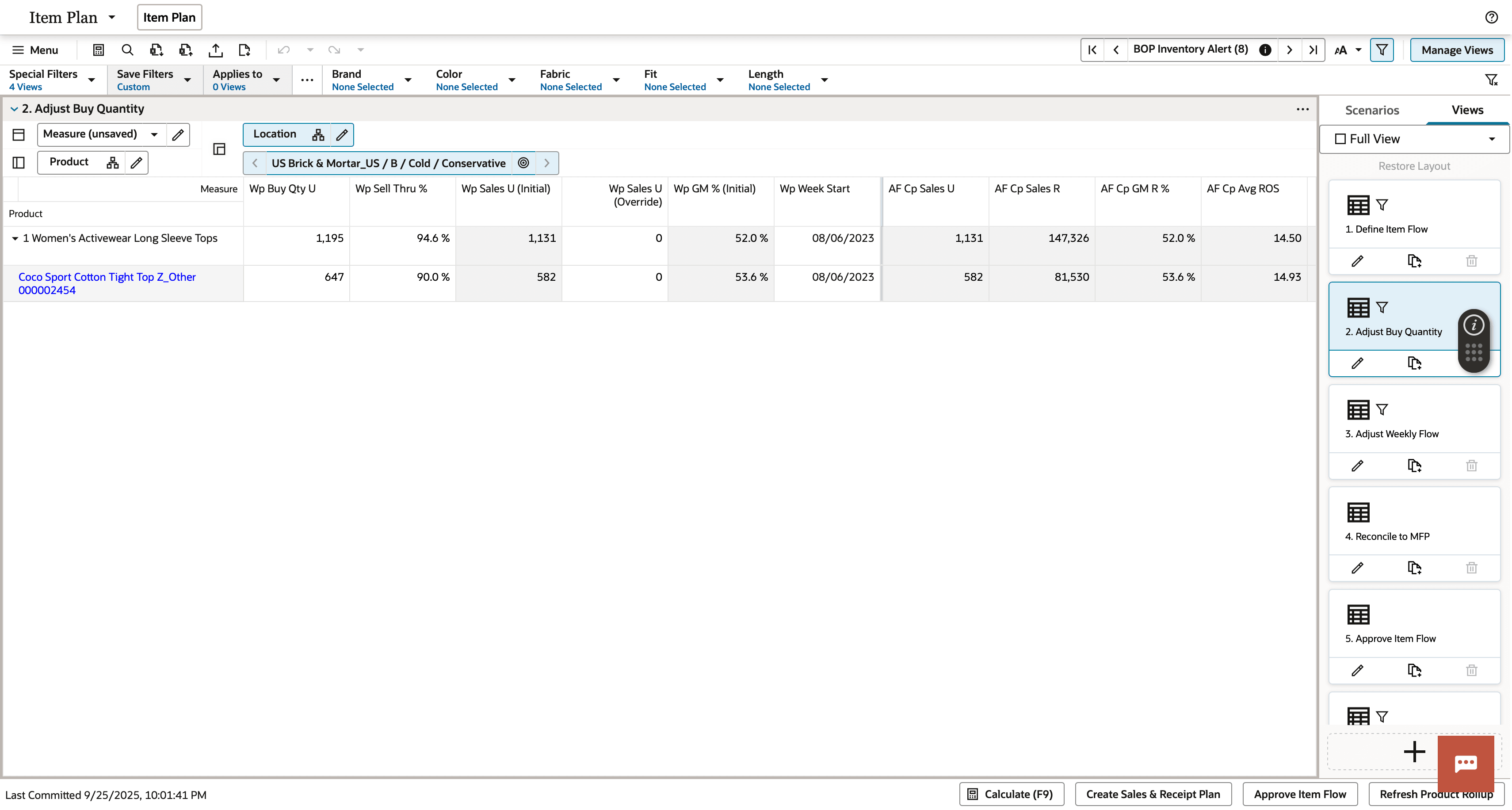 Adjust Buy Quantity View