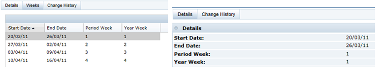 This graphc shows the updated calendar periods.