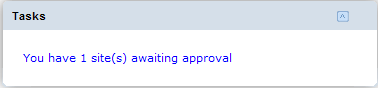This figure shows the Task App on the home page. This figure shows the Task App on the home page.