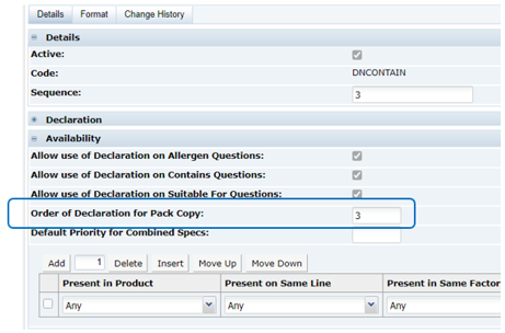Allergy & Dietary Declarations Glossary Allergy & Dietary Declarations Glossary