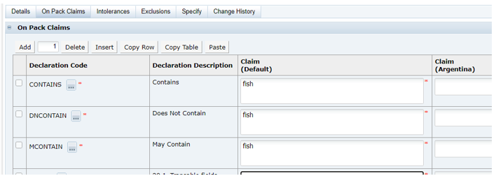 Allergy & Dietary Questions glossary Allergy & Dietary Questions glossary