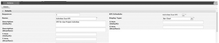 This image shows the Manage Workspace KPIs area.