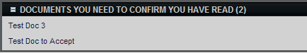 This figure shows the Document Items page. This figure shows the Document Items page.