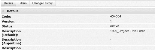 This figure shows the Extract Criteria Details page. This figure shows the Extract Criteria Details page.
