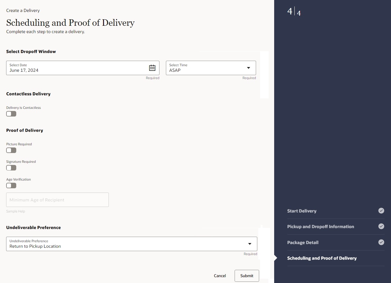 Scheduling and Proof of Delivery — Outbound Deliveries Scheduling and Proof of Delivery — Outbound Deliveries