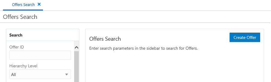 This figure shows the Offers Search
