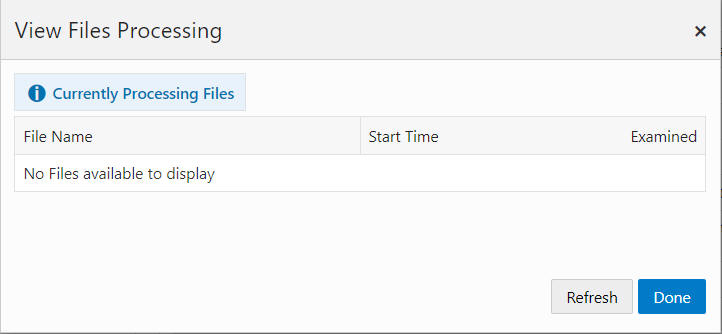View Files Processing