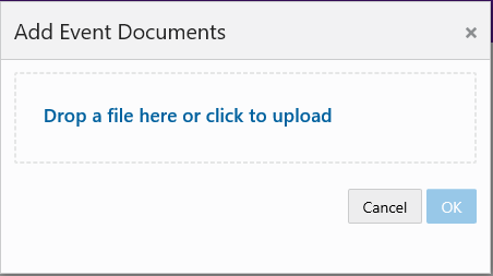This figure shows the Add Event Documents