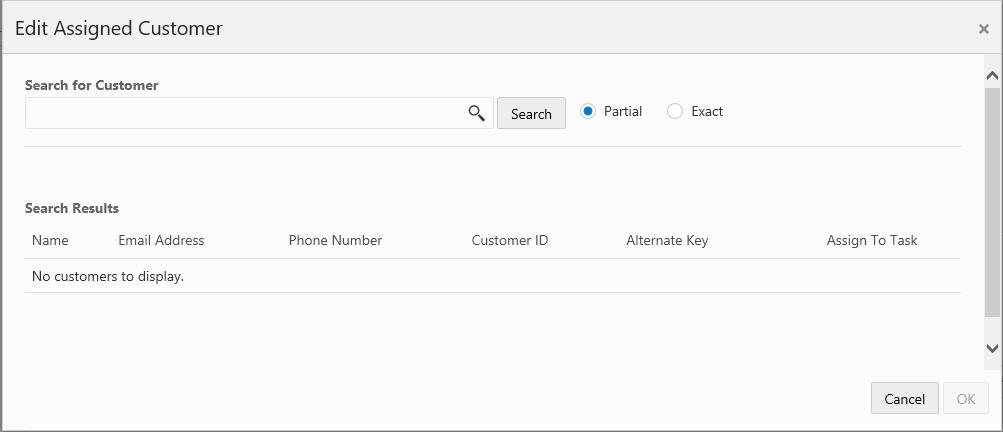 This figure shows the Edit Assigned Customer