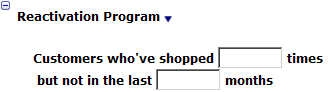 This figure shows the Reactivation Program