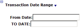 This figure shows the Transaction Date Range