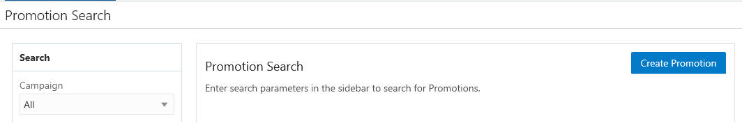 This figure shows the Promotion Search