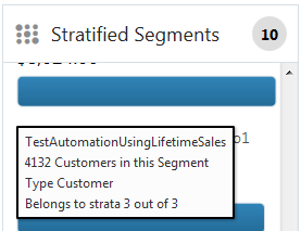 This figure shows the Stratified Segments Tool Tip