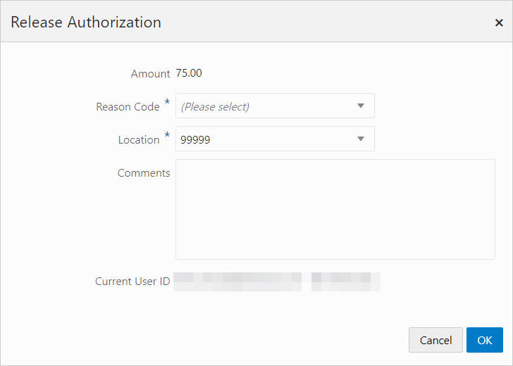 Release Authorization