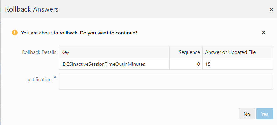 Rollback Answers
