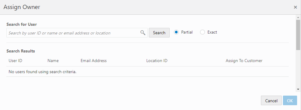 Assign Owner