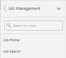 Job Management Task List