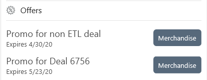 This figure shows the Offers
