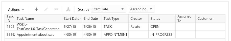 This figure shows the Results Pane