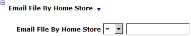 This figure shows the Email File by Home Location