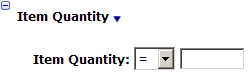 This figure shows the Item Quantity.