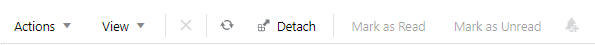 Toolbar Options Toolbar Options