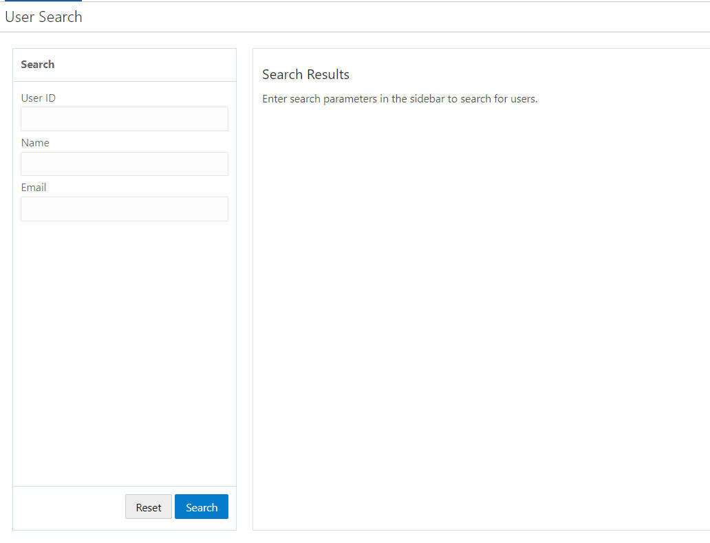 User Search
