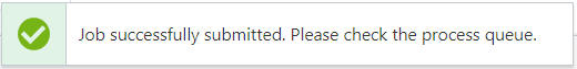 Success Notification