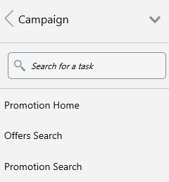 This figure is the Campaign Task list. This figure is the Campaign Task list.