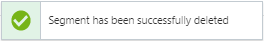 This figure shows the Confirmation Message.