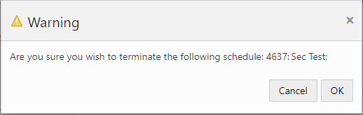 Warning Message