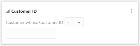 This figure shows a Criteria window