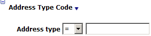 This figure shows the Address Type Code This figure shows the Address Type Code