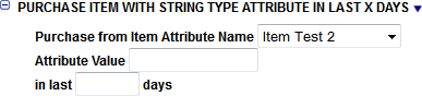This figure shows the Purchase Item with String Type Attribute in Last X Days This figure shows the Purchase Item with String Type Attribute in Last X Days