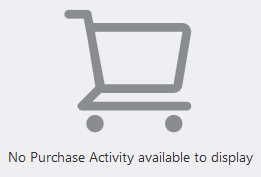 This figure shows the No Purchase Available Message