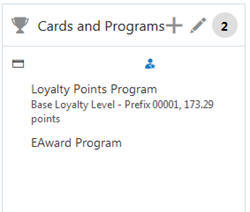 This figure shows the Cards and Programs