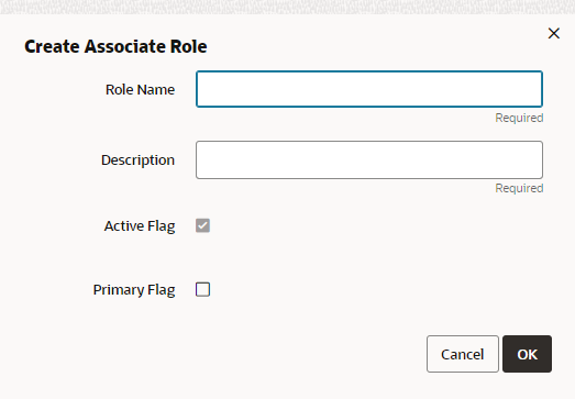 Adding an Associate Role